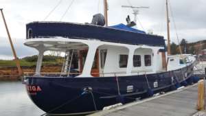 De Vries Steel Trawler Yacht