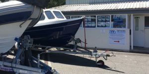 Office and boats