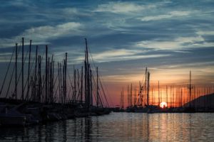 Sunset Port Ginesta
