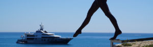 Step on a super yacht