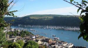 River Dart and town